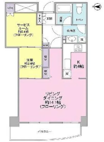 イーストコア曳舟二番館 3909