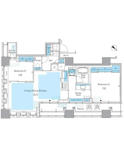 パークアクシス月島マチュアスタイル 702