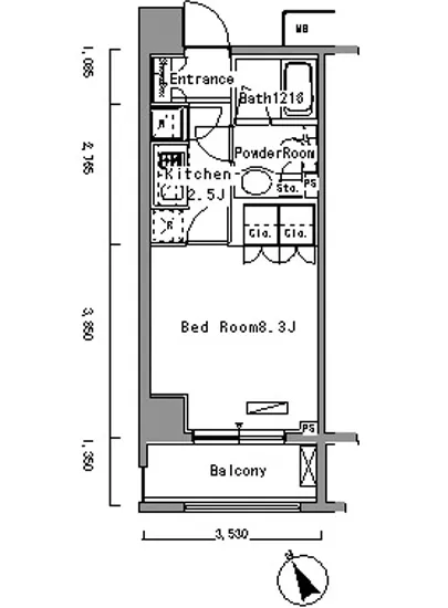 パークアクシス門前仲町 703