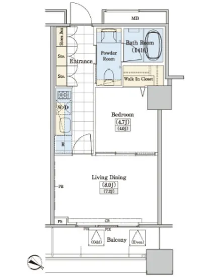 レジディアタワー上池袋 TW-811