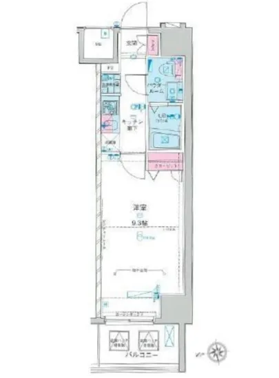 ジェノヴィア新宿グリーンヴェール 1104
