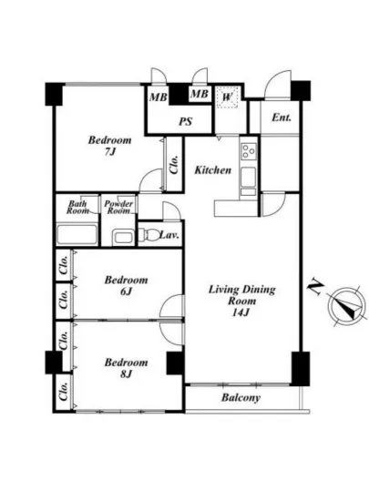 スカイプラザ赤坂 3F