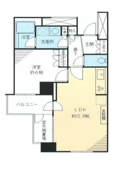 スカイグランデ汐留 406