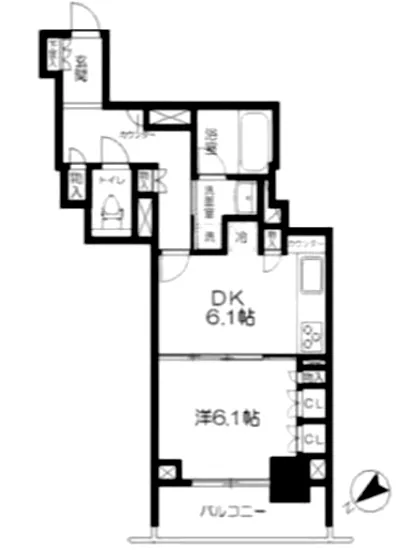ファミール月島グランスイートタワー 710