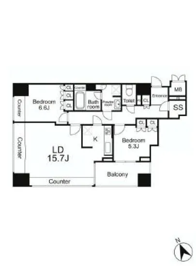 グランスイート麻布台ヒルトップタワー 1601