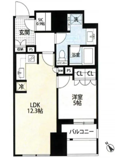 パークコート神宮前 5F