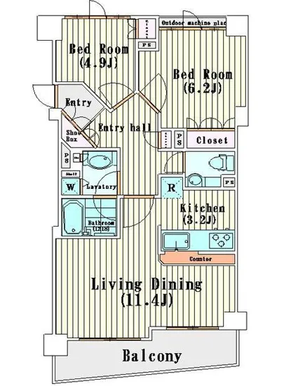 イトーピア広尾ヒルズクローチェ 205