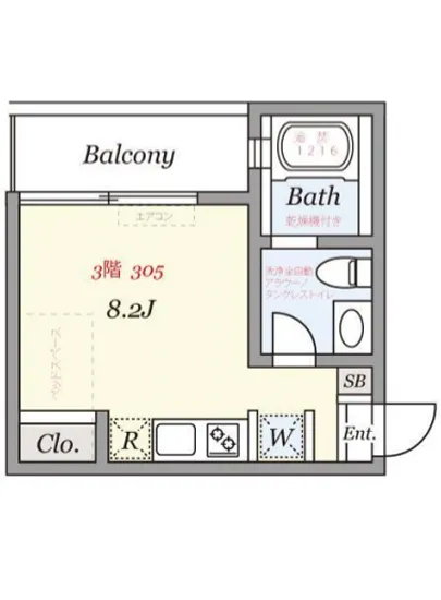 グランドハウス中目黒 305