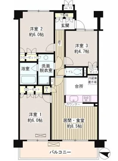 クラッサ目黒かむろ坂 302