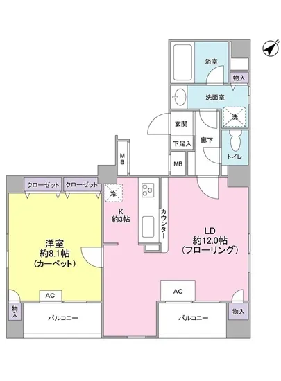 ダイアパレス赤坂 401