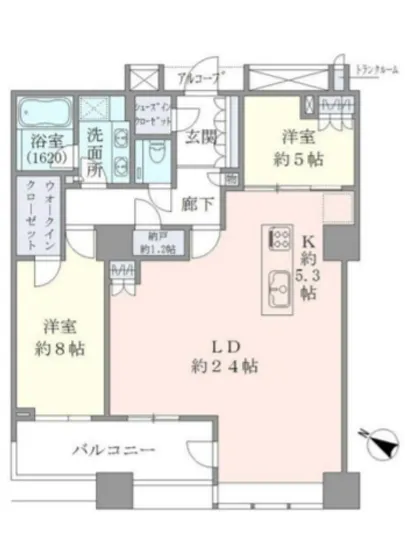 ブリリアマーレ有明 3109