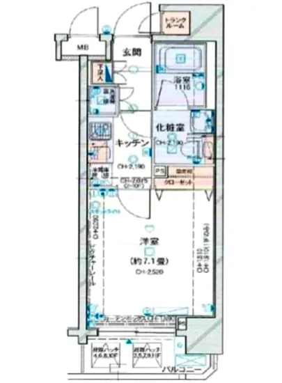 パレステュディオ銀座東壱番館 403