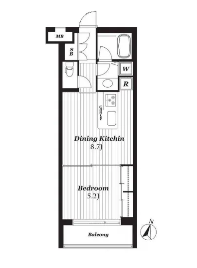 デュオ・スカーラ高輪 3F