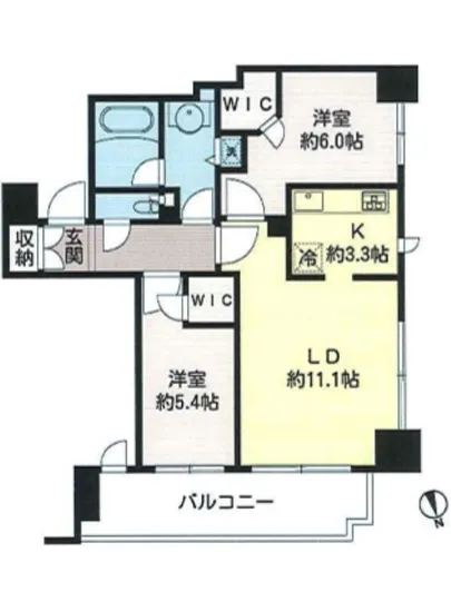 ファミール新宿グランスイートタワー 803