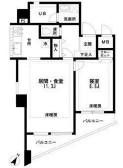 サンコーレジデンス千駄ヶ谷 202