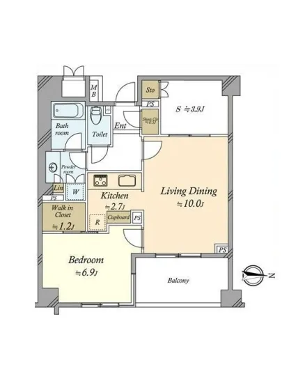 パークコート高輪ヒルトップレジデンス 4階