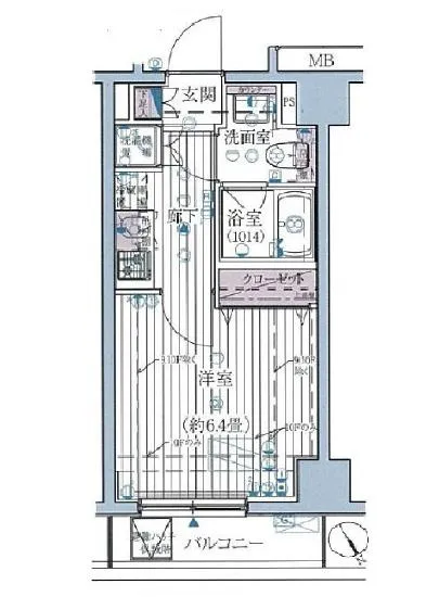 プレール・ドゥーク高輪 602