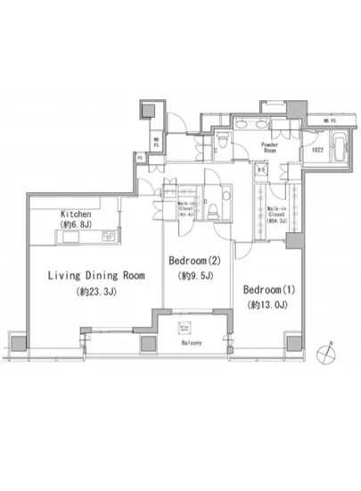 二番町パークフォレスト 1408