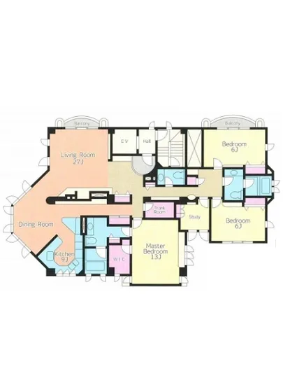 ラミュー白金 2F