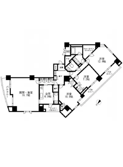 ミレニアムガーデンコート 1601