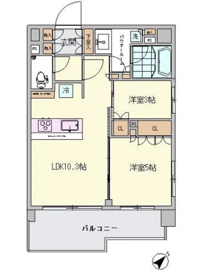 リストレジデンス築地 1104