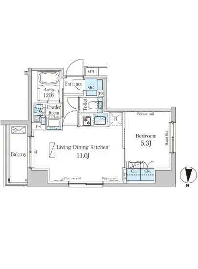 パークアクシス錦糸町ヴェール 606