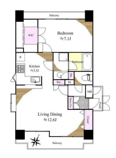 ユニーブル田町 1002