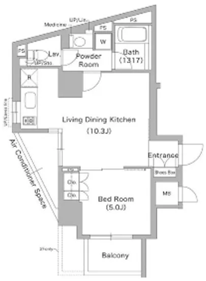 コンフォリア文京春日 1301