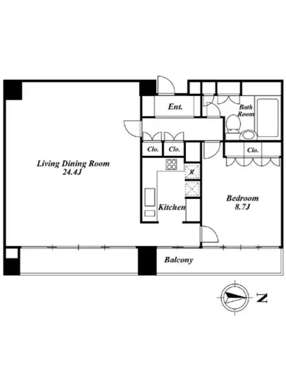 広尾アパートメント 204