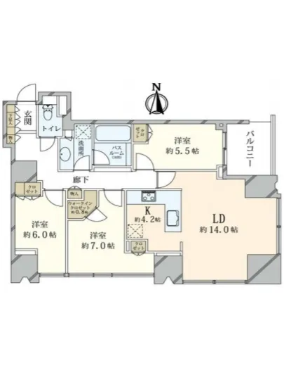 シティタワーズ豊洲ザ・ツイン S-604