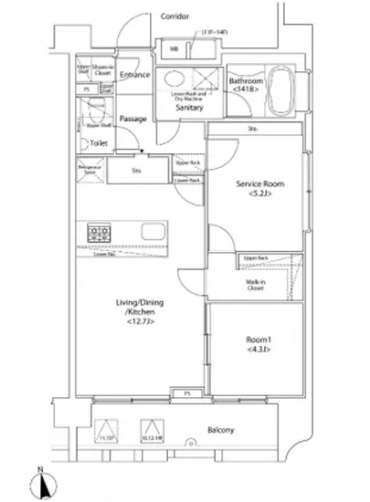 プライマル新宿若松町 1105