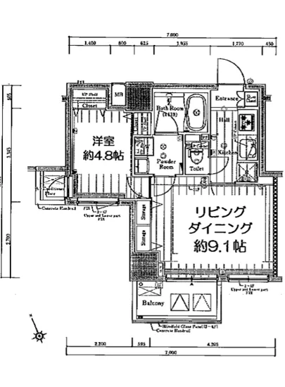 プレール・ドゥーク東新宿3 907