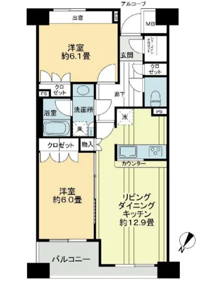 エフローレ日本橋 1207