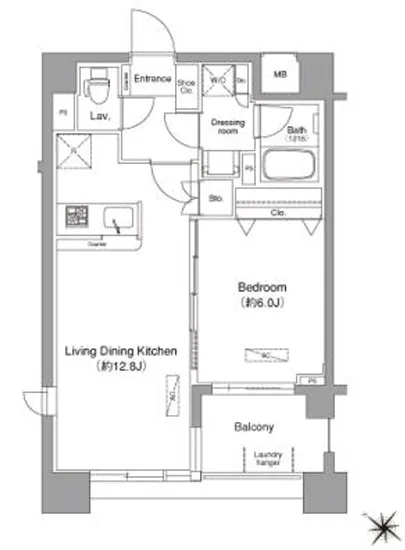 ドゥーエ月島 202