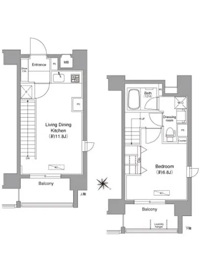 ドゥーエ月島 405