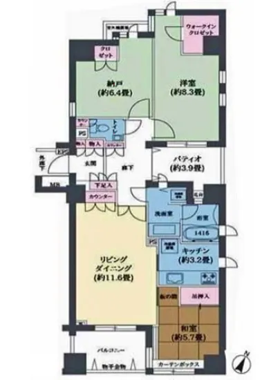 サンクタス築地 301