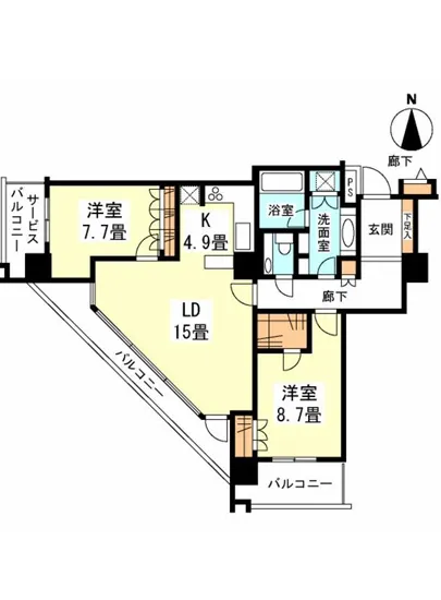コスモポリス品川 3311
