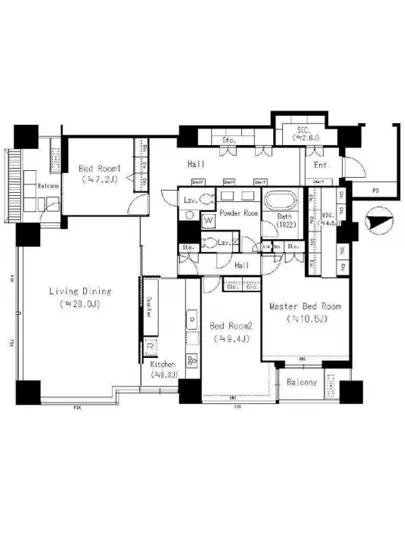 パークマンション千鳥ヶ淵 1002