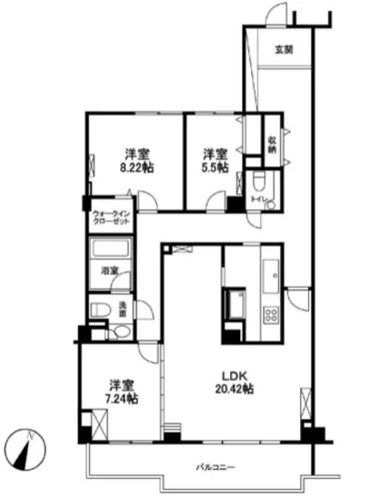 目黒パークハイツイースト 402