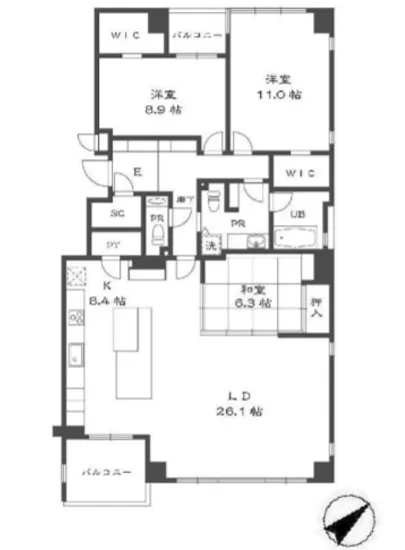 代官山桜の丘 204