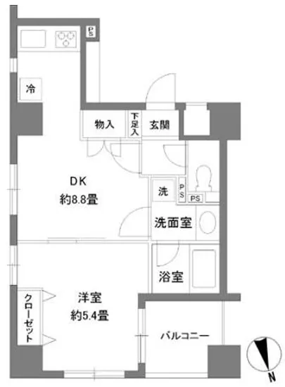 カスタリア新富町2 1002