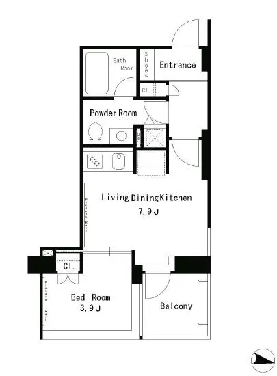 パークアクシス西麻布ステージ 804