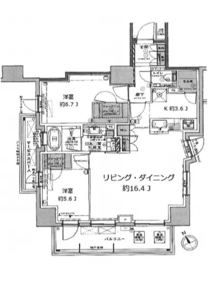 プラウド恵比寿ディアージュ 4F