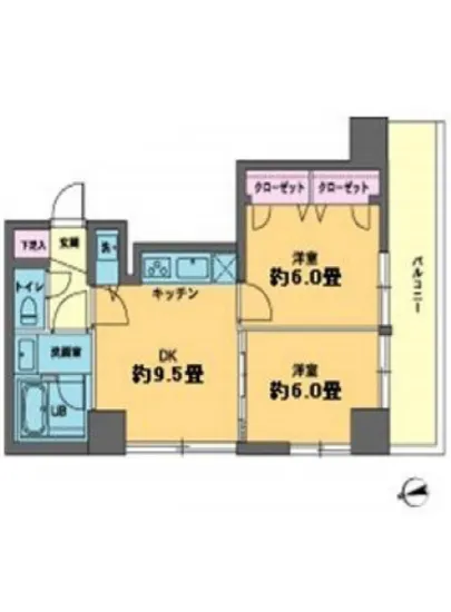 カスタリア新富町 1202