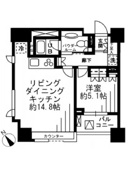 レジディア勝どき 403