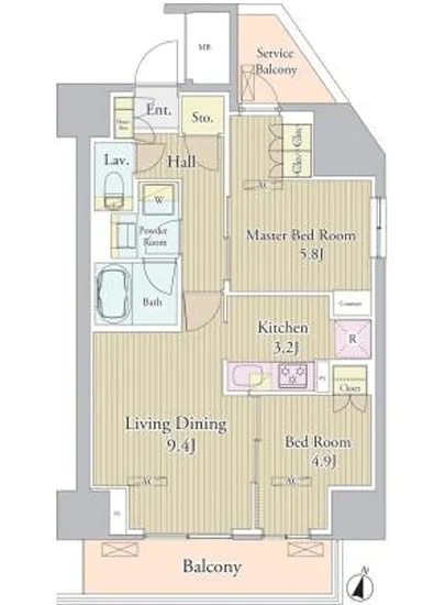 ヴェルデュール高田馬場 701