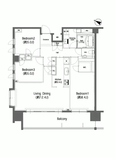 BPRレジデンス三田伊皿子坂 1101