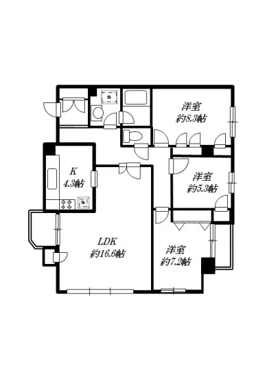 クレール高輪 402