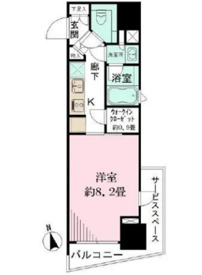 パークリュクス新宿御苑前mono 9F