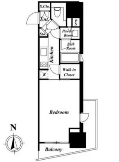 パークリュクス新宿御苑前mono 11F